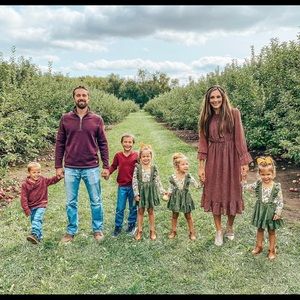 Girls fall pumpkin dress